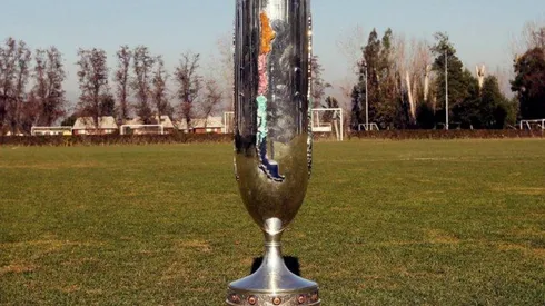 El trofeo de la Copa Chile. (Foto: Archivo ANFP)