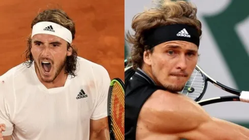 Stefanos Tsitsipas enfrentará a Alexander Zverev en semifinales de Roland Garros. (Foto: Getty Images)