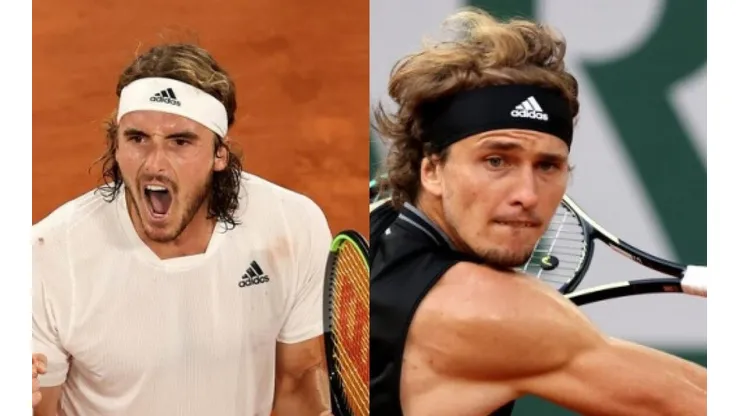 Stefanos Tsitsipas enfrentará a Alexander Zverev en semifinales de Roland Garros. (Foto: Getty Images)