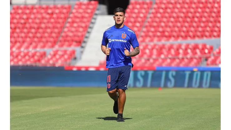 Brandon Cortés espera más minutos en la Universidad de Chile