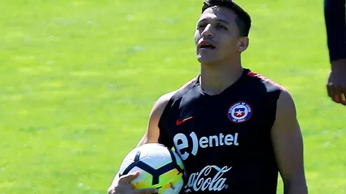 Alexis Sánchez cambia el 7 en Chile para la Copa América. (Foto: Agencia Uno)
