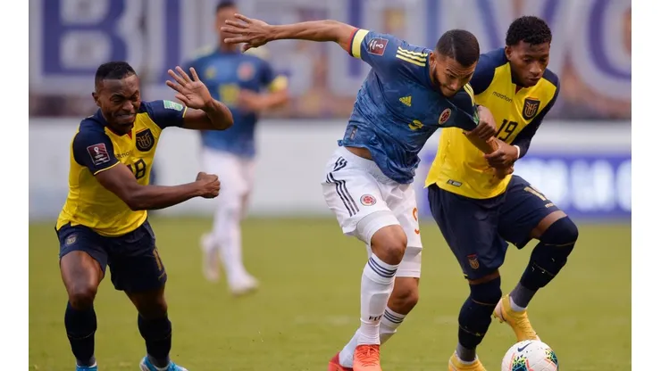 Colombia vs. Ecuador. (Foto: Getty Images)