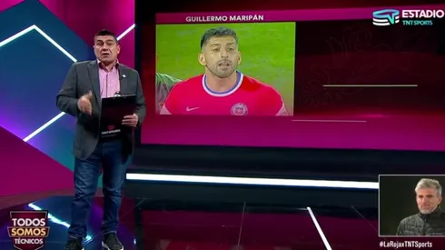 Toby Vega puso las notas en el post partido. (Foto: TNT Sports)