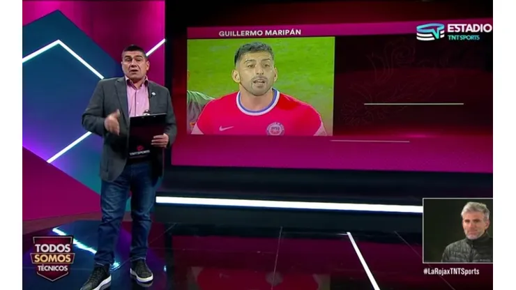 Toby Vega puso las notas en el post partido. (Foto: TNT Sports)
