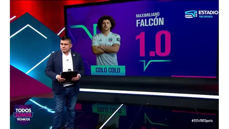 Toby Vega no perdonó a Maximiliano Falcón. (Foto: TNT Sports)