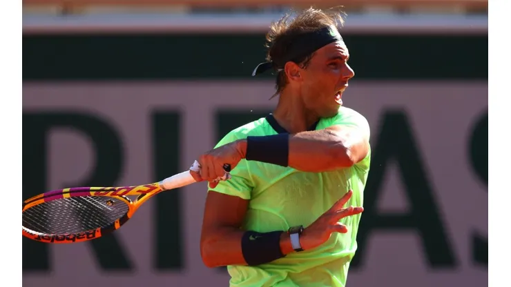Rafael Nadal ya está en cuartos de final de Roland Garros. (Foto: Getty Images)