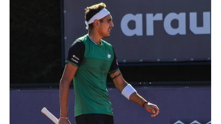 Alejandro Tabilo se bajó del Challenger 100 de Lyon. (Foto: Agencia UNO)