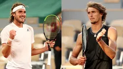 Stefanos Tsitsipas y Alexander Zverev se enfrentan en la primera semifinal de Roland Garros 2021