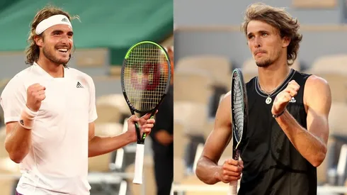 Stefanos Tsitsipas y Alexander Zverev se enfrentan en la primera semifinal de Roland Garros 2021