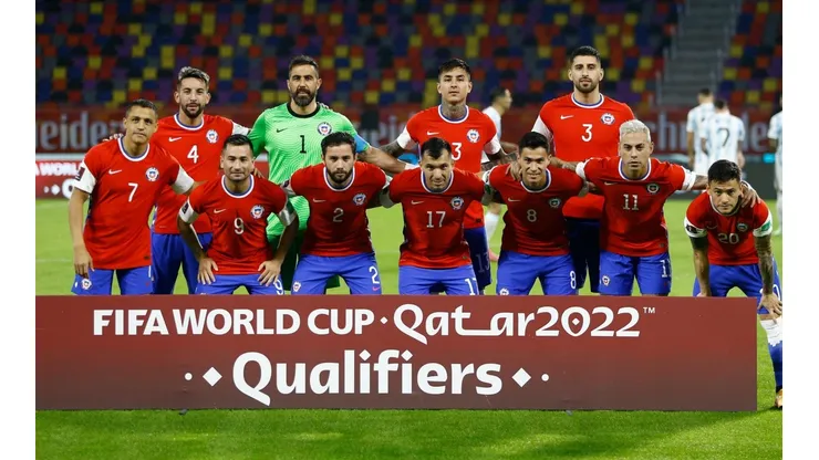 La formación que prepara Martín Lasarte en la Selección Chilena. (Foto: Agencia Uno)
