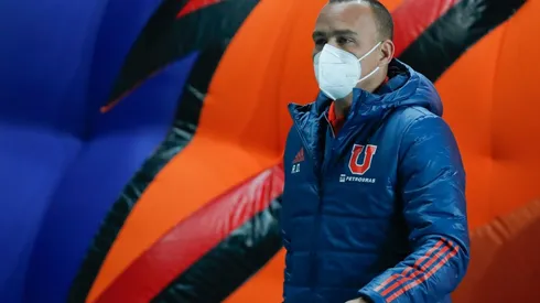 Rafael Dudamel en la Universidad de Chile. (Foto: Agencia Uno)