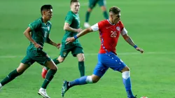 Chile enfrentando a Bolivia en Rancagua. (Foto: Agencia Uno)