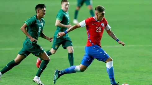 Chile enfrentando a Bolivia en Rancagua. (Foto: Agencia Uno)
