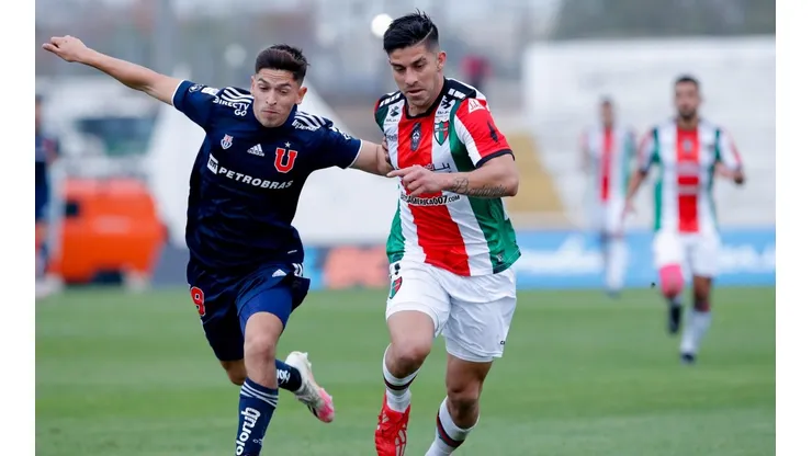 Palestino vs. Universidad de Chile. (Foto: Agencia Uno)