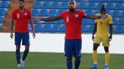 Arturo Vidal en la Selección Chilena. (Foto: Agencia Uno)