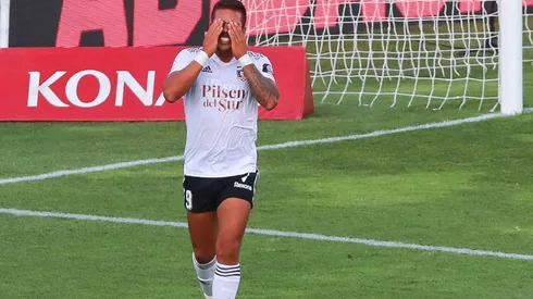 Javier Parraguez en Colo Colo. (Foto: Agencia Uno)