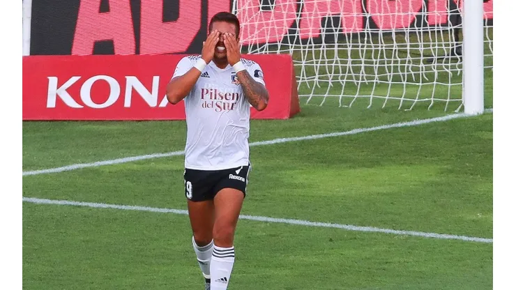 Javier Parraguez en Colo Colo. (Foto: Agencia Uno)