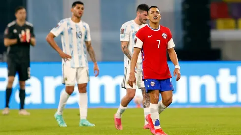 Chile igualando con Argentina. (Foto: Agencia Uno)