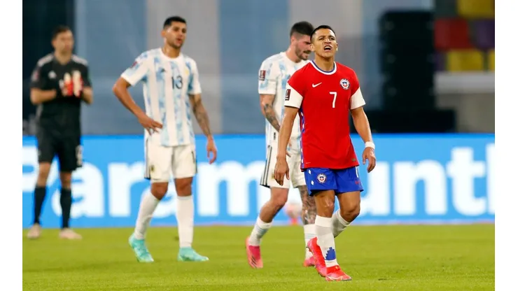 Chile igualando con Argentina. (Foto: Agencia Uno)