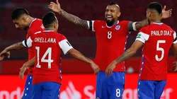 Arturo Vidal en la Selección Chilena. (Foto: Agencia Uno)