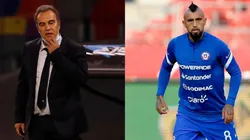 Martín Lasarte se refiere a la ausencia de Arturo Vidal tras el empate con Argentina