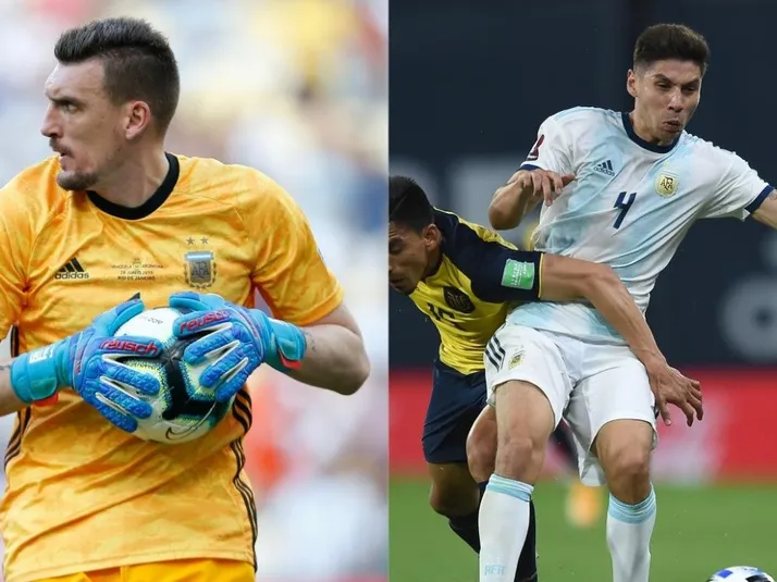 Argentina no tendrá a Armani y Montiel para enfrentar a Chile