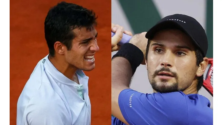 Cristian Garin enfrentará a Marcos Giron en la tercera ronda de Roland Garros. (Fotos: Getty Images)