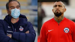Martín Lasarte se refiere a Arturo Vidal, quien dio positivo de Covid-19