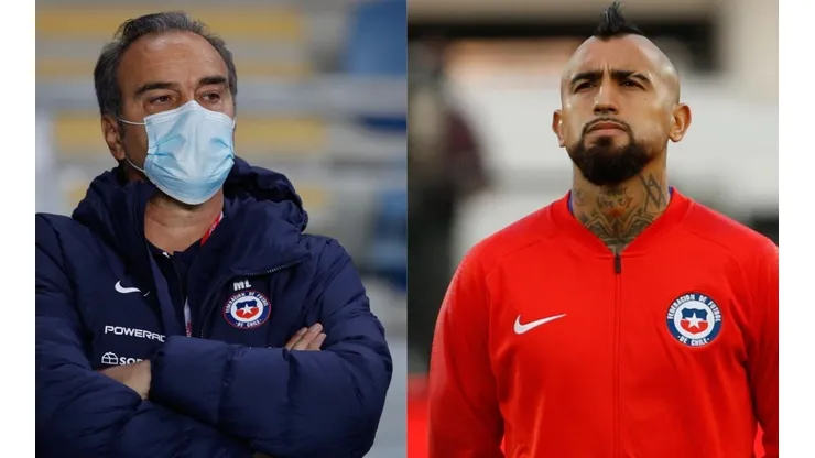 Martín Lasarte se refiere a Arturo Vidal, quien dio positivo de Covid-19