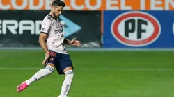 Joaquín Larrivey pone arriba a la U sobre Audax. (Foto: Agencia Uno)