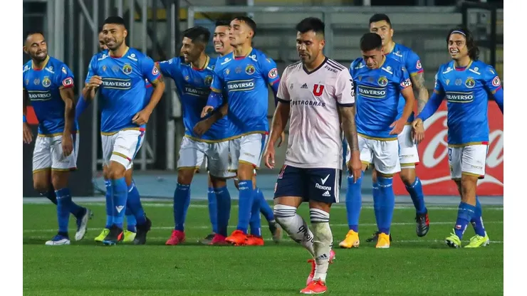 Audax le dio vuelta el marcador a la U para derrotarlo en Rancagua. (Foto: Agencia Uno)