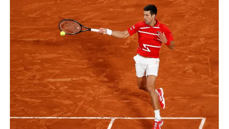 Novak Djokovic derrotó sin problemas a Tennys Sandgren en Roland Garros. (Foto: Getty Images)