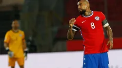 El lamento de Vidal tras confirmarse ser positivo de Covid-19. (Foto: Agencia Uno)