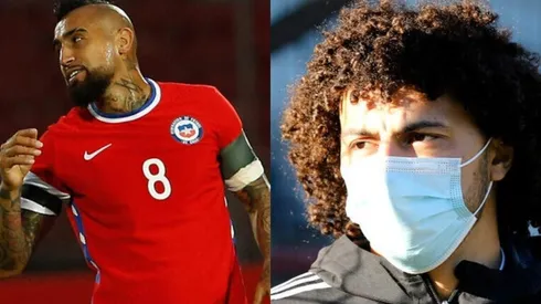 Maximiliano Falcón habló sobre Arturo Vidal. (Fotos: Agencia UNO)