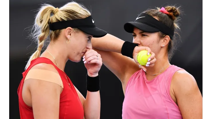 Alexa Guarachi y Desirae Krawczyk se despidieron de Roland Garros. (Foto: Getty Images)