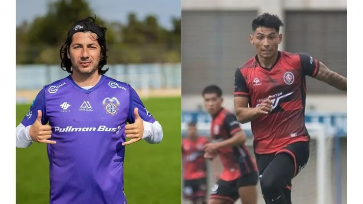 San Antonio y Deportes Limache se enfrentarán en el Lucio Fariña de Quillota (Fotos: sanantoniounido y cdlimache, Instagram)