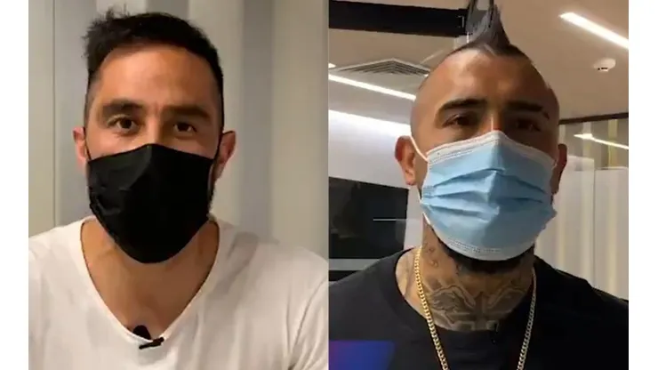 Claudio Bravo y Arturo Vidal llaman a vacunarse contra el Covid-19