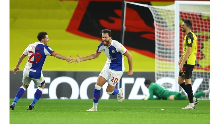 Ben Brereton en acción por el Blackburn Rovers. (Foto: Getty Images)