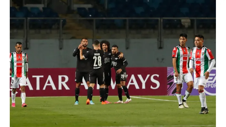 Palestino se despidió con derrota de la Copa Sudamericana. (Foto: Agencia Uno)