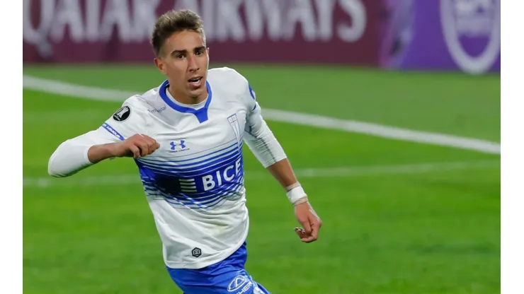 Diego Valencia fue uno de los héroes de la jornada en la Universidad Católica