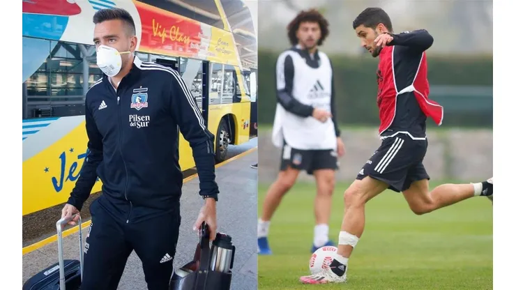 Matías Zaldivia se refiere a la situación de Nicolás Blandi (Fotos: Colo Colo)