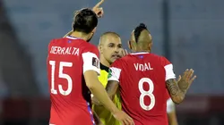 Eber Aquino arbitrará a Chile nuevamente: Conmebol confirma jueces para doble Fecha FIFA. (Foto: Getty)