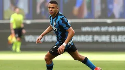 Alexis Sánchez participa del último encuentro del Inter de Milán