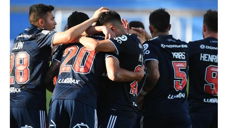 La formación de la U para enfrentar a Everton en el Campeonato Nacional. (Foto: Agencia Uno)