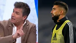 Fernando Solabarrieta no está de acuerdo con la titularidad de Emiliano Amor (Foto: ESPN Chile | Colo Colo)