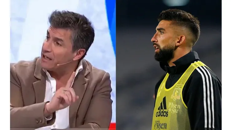 Fernando Solabarrieta no está de acuerdo con la titularidad de Emiliano Amor (Foto: ESPN Chile | Colo Colo)