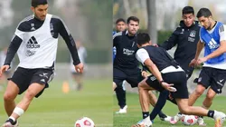 Nicolás Blandi se muestra activo en redes sociales tras decidir quedarse en Colo Colo (Foto: Colo Colo y Sebastián Ordenes, Nicolasblandi en Instagram)