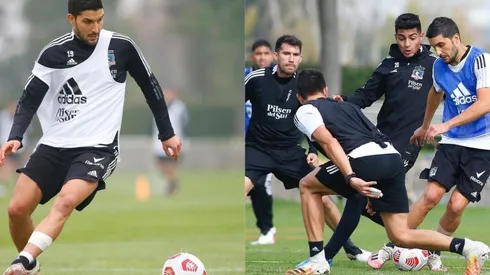 Nicolás Blandi se muestra activo en redes sociales tras decidir quedarse en Colo Colo (Foto: Colo Colo y Sebastián Ordenes, Nicolasblandi en Instagram)