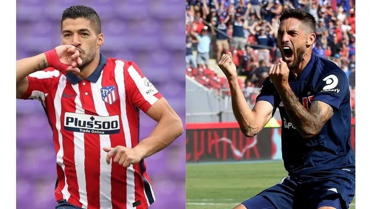 Joaquín Larrivey comparte frase de Luis Suárez (Fotos: Getty | Agencia Uno)
