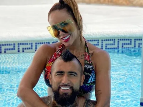 Arturo Vidal recibe cariñoso mensaje cumpleañero de su pareja, Sonia Isaza
